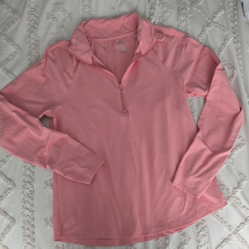 Women's Pink Long Sleeve Top